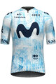 GOBIK Kurzarm Fahrradtrikot - ODYSSEY MOVISTAR TEAM 24 - Hellblau/Weiß