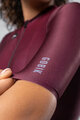 GOBIK Kurzarm Fahrradtrikot - ATTITUDE 2.0 - bordeaux