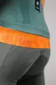 GOBIK Kurzarm Fahrradtrikot - CX PRO 3.0 - Orange/Grün