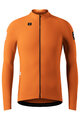 GOBIK Langarm Fahrradtrikot für den Winter - PACER SOLID 2.0 - Orange