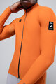GOBIK Langarm Fahrradtrikot für den Winter - PACER SOLID 2.0 - Orange