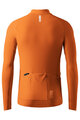 GOBIK Langarm Fahrradtrikot für den Winter - PACER SOLID 2.0 - Orange