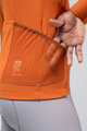 GOBIK Langarm Fahrradtrikot für den Winter - PACER SOLID 2.0 - Orange