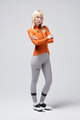 GOBIK Langarm Fahrradtrikot für den Winter - PACER SOLID 2.0 - Orange