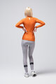 GOBIK Langarm Fahrradtrikot für den Winter - PACER SOLID 2.0 - Orange