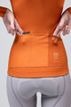 GOBIK Langarm Fahrradtrikot für den Winter - PACER SOLID 2.0 - Orange