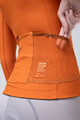 GOBIK Langarm Fahrradtrikot für den Winter - PACER SOLID 2.0 - Orange