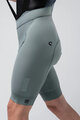 GOBIK Kurze Fahrradhose mit Trägern - MATT COMPACT 2.0 - Grau/Grün