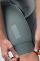 GOBIK Kurze Fahrradhose mit Trägern - MATT COMPACT 2.0 - Grau/Grün
