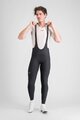 SPORTFUL Lange Fahrradhose mit Trägern - PULSE BIBTIGHT - Schwarz