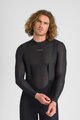 SPORTFUL Langarm Fahrrad-Shirt - WINTER LAYER TEE LS - Schwarz