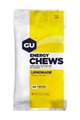 GU Ernährung für Radfahrer - ENERGY CHEWS 60 G LEMONADE