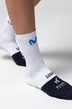 GOBIK Klassische Fahrradsocken - LIGHTWEIGHT 2.0 MOVISTAR TEAM 26 - Weiß/Schwarz