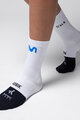 GOBIK Klassische Fahrradsocken - LIGHTWEIGHT 2.0 MOVISTAR TEAM 26 - Weiß/Schwarz