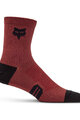 FOX Klassische Fahrradsocken - 6" RANGER - bordeaux