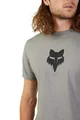 FOX Kurzarm Fahrrad-Shirt - FOX HEAD PREM - Grau