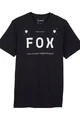 FOX Kurzarm Fahrrad-Shirt - AVIATION PREM - Schwarz