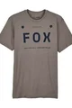 FOX Kurzarm Fahrrad-Shirt - AVIATION PREM - Grau