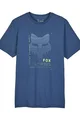 FOX Kurzarm Fahrrad-Shirt - DISPUTE PREM - Blau