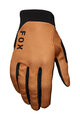 FOX Langfinger-Fahrradhandschuhe - RANGER GEL - Braun
