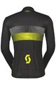 SCOTT Langarm Fahrradtrikot für den Sommer - TEAM 10 - Schwarz/Gelb