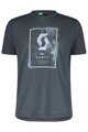 SCOTT Kurzarm Fahrrad-Shirt - DEFINED DRI SS - Grau