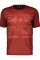 SCOTT Kurzarm Fahrradtrikot - TRAIL FLOW SS - Rot