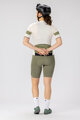 SCOTT Kurzarm Fahrradtrikot - ENDURANCE PRO W - Beige/Grün