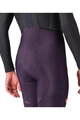 CASTELLI Lange Fahrradhose mit Trägern - ESPRESSO BIBTIGHT - Lila