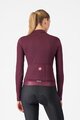 CASTELLI Langarm Fahrradtrikot für den Winter - ESPRESSO THERMAL W LS - Rot
