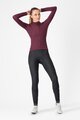 CASTELLI Langarm Fahrradtrikot für den Winter - ESPRESSO THERMAL W LS - Rot