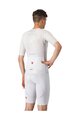 CASTELLI Kurze Fahrradhose mit Trägern - FREE AERO RACE - Weiß