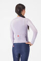 CASTELLI Langarm Fahrradtrikot für den Sommer - ESPRESSO - Lila