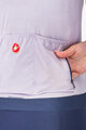 CASTELLI Langarm Fahrradtrikot für den Sommer - ESPRESSO - Lila