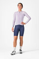 CASTELLI Langarm Fahrradtrikot für den Sommer - ESPRESSO - Lila