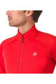 CASTELLI Fahrrad-Thermojacke - COMPETIZIONE - Rot