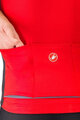 CASTELLI Fahrrad-Thermojacke - ENTRATA 2 - Rot