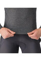 CASTELLI Langarm Fahrrad-Shirt - MEDIO BASE LAYER LS - Grau