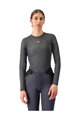 CASTELLI Langarm Fahrrad-Shirt - MEDIO BASE LAYER W - Grau