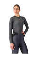 CASTELLI Langarm Fahrrad-Shirt - MEDIO BASE LAYER W - Grau