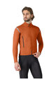 CASTELLI Fahrrad-Thermojacke - PERFETTO ROS 3 - Braun