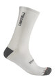 CASTELLI Klassische Fahrradsocken - VENTI SOFT MERINO - Weiß