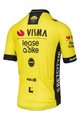 AGU Kurzarm Fahrradtrikot - REPLICA VISMA | LEASE A BIKE 2024 - Gelb/Schwarz