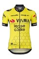 AGU Kurzarm Fahrradtrikot - REPLICA VISMA | LEASE A BIKE W 2024 - Gelb/Schwarz