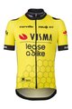 AGU Kurzarm Fahrradtrikot - REPLICA VISMA | LEASE A BIKE K 2024 - Gelb/Schwarz