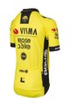 AGU Kurzarm Fahrradtrikot - REPLICA VISMA | LEASE A BIKE K 2024 - Gelb/Schwarz