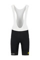 RAPIDGEAR Kurze Fahrradhose mit Trägern - VISMA TDF25 REPLICA BIBSHORT - Schwarz