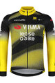 RAPIDGEAR Langarm Fahrradtrikot für den Sommer - VISMA TDF25 REPLICA JERSEY - Gelb/Schwarz