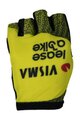 RAPIDGEAR Fingerlose Fahrradhandschuhe - VISMA TDF25 REPLICA GLOVES - Gelb/Schwarz