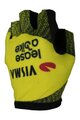 RAPIDGEAR Fingerlose Fahrradhandschuhe - VISMA TDF25 REPLICA GLOVES - Gelb/Schwarz